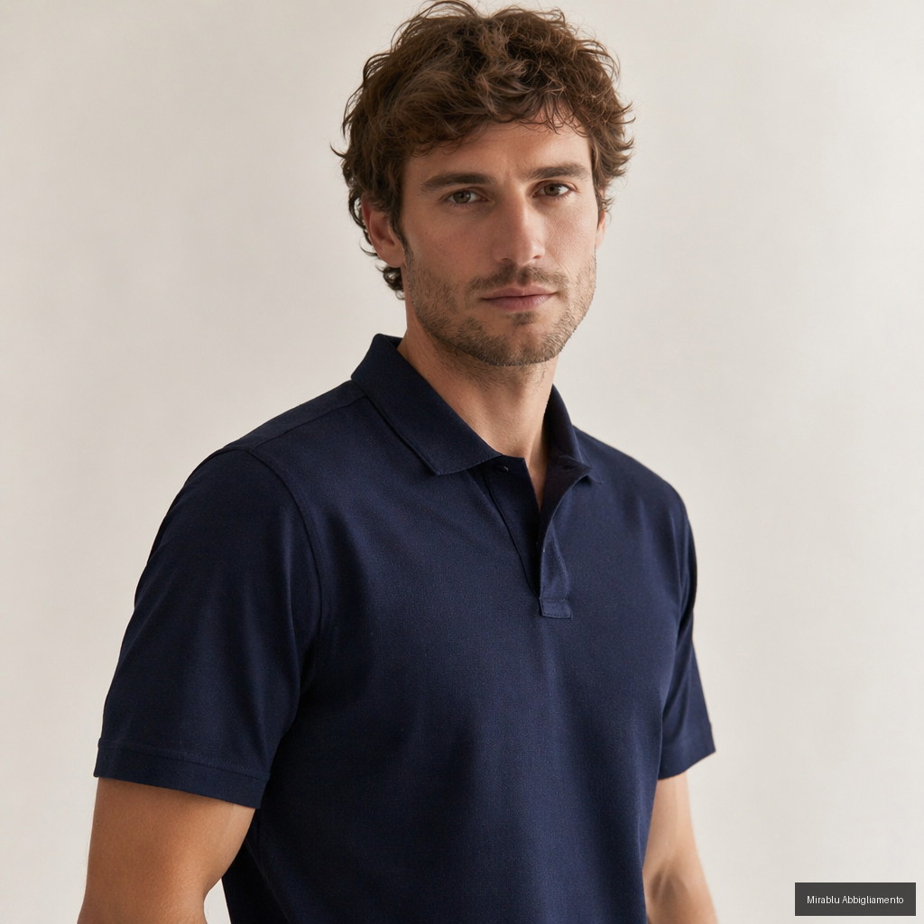 GRAN SASSO POLO M/M 78014_598 COL.598 - P/E 26