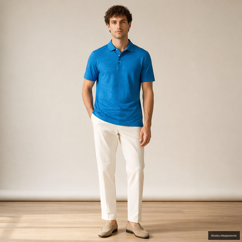 GRAN SASSO POLO M/M 78600_550 COL.550 - P/E 26 — vista alternativa