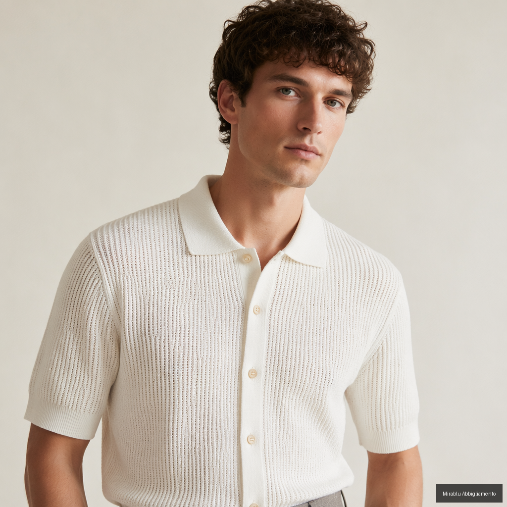 MASQ CAMICIA M/C M5426-9027 COL.P51026/0125 - P/E 26