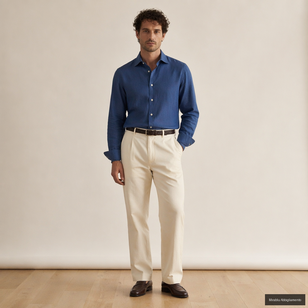 ALEA CAMICIA STBEN53LS_1572 COL. 20 - P/E 26 — vista alternativa